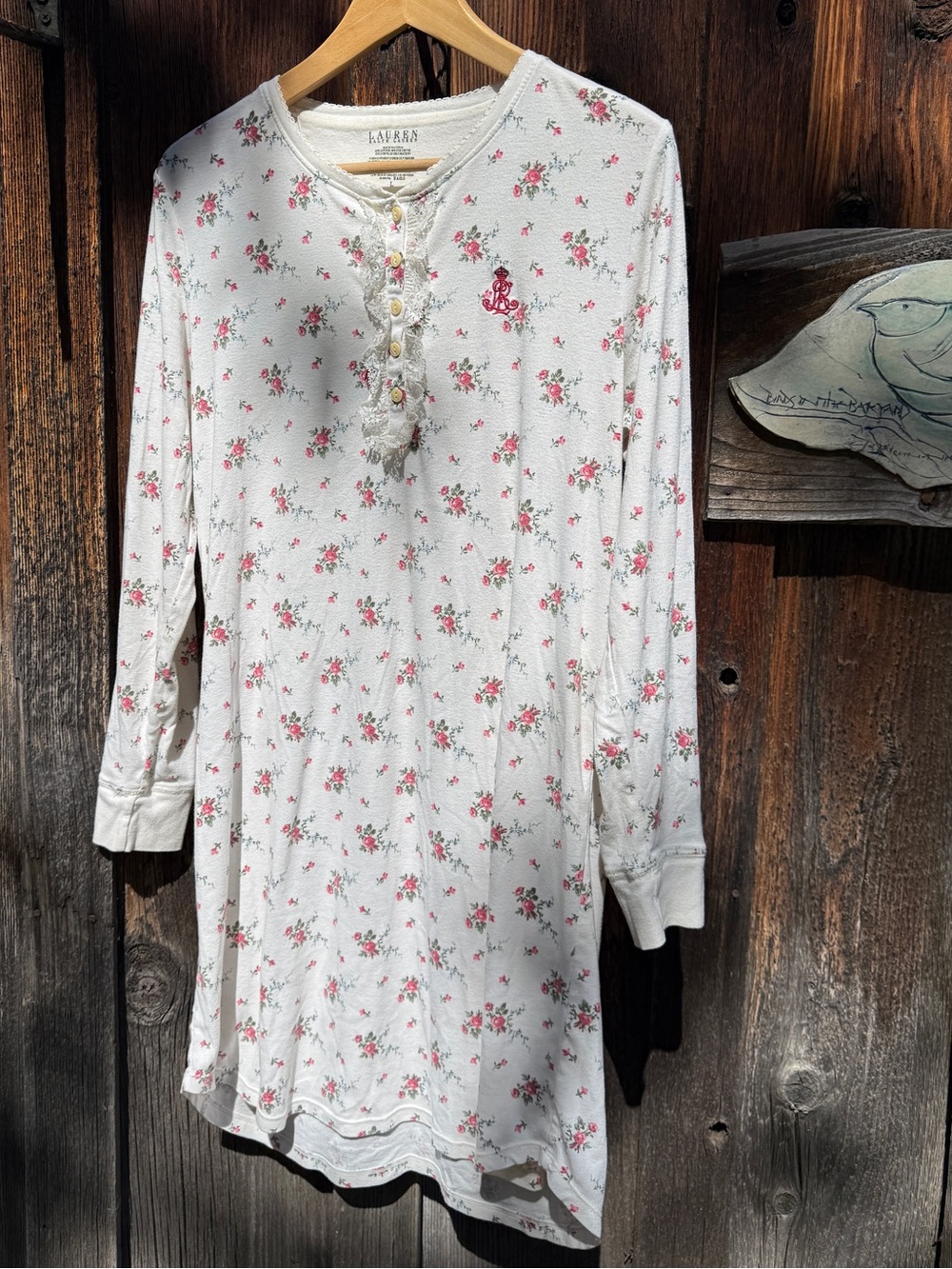 Lauren Ralph Lauren Floral Henley Dress